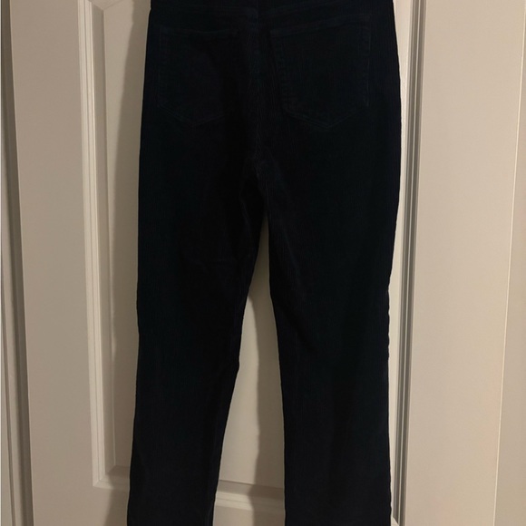 LOFT Navy straight Corduroy Pants - Picture 4 of 5